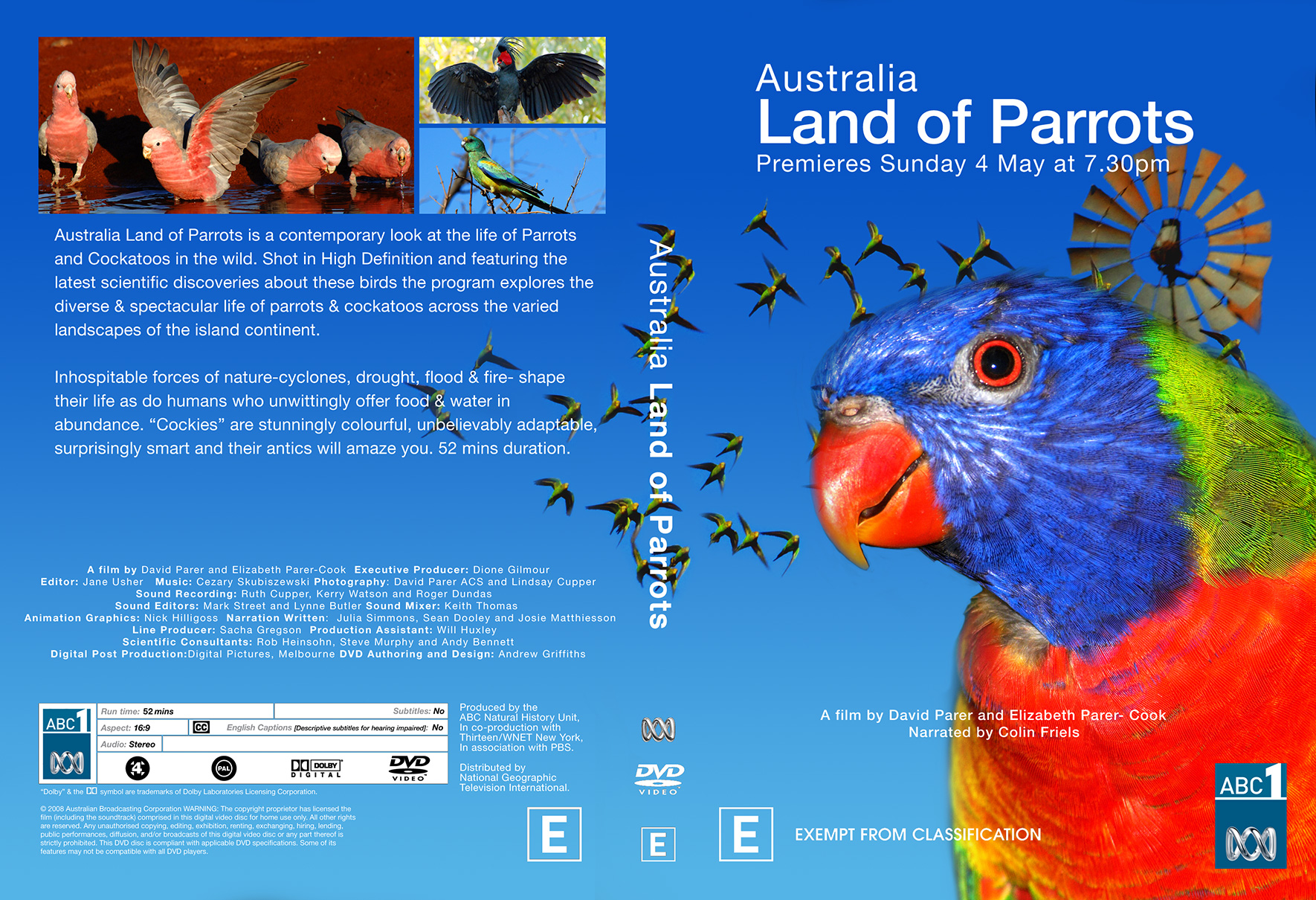 Folio-examples-1770wide-ABC-parrots-dvd-cover-v6B-rgb Australia: Land of Parrots DVD Cover