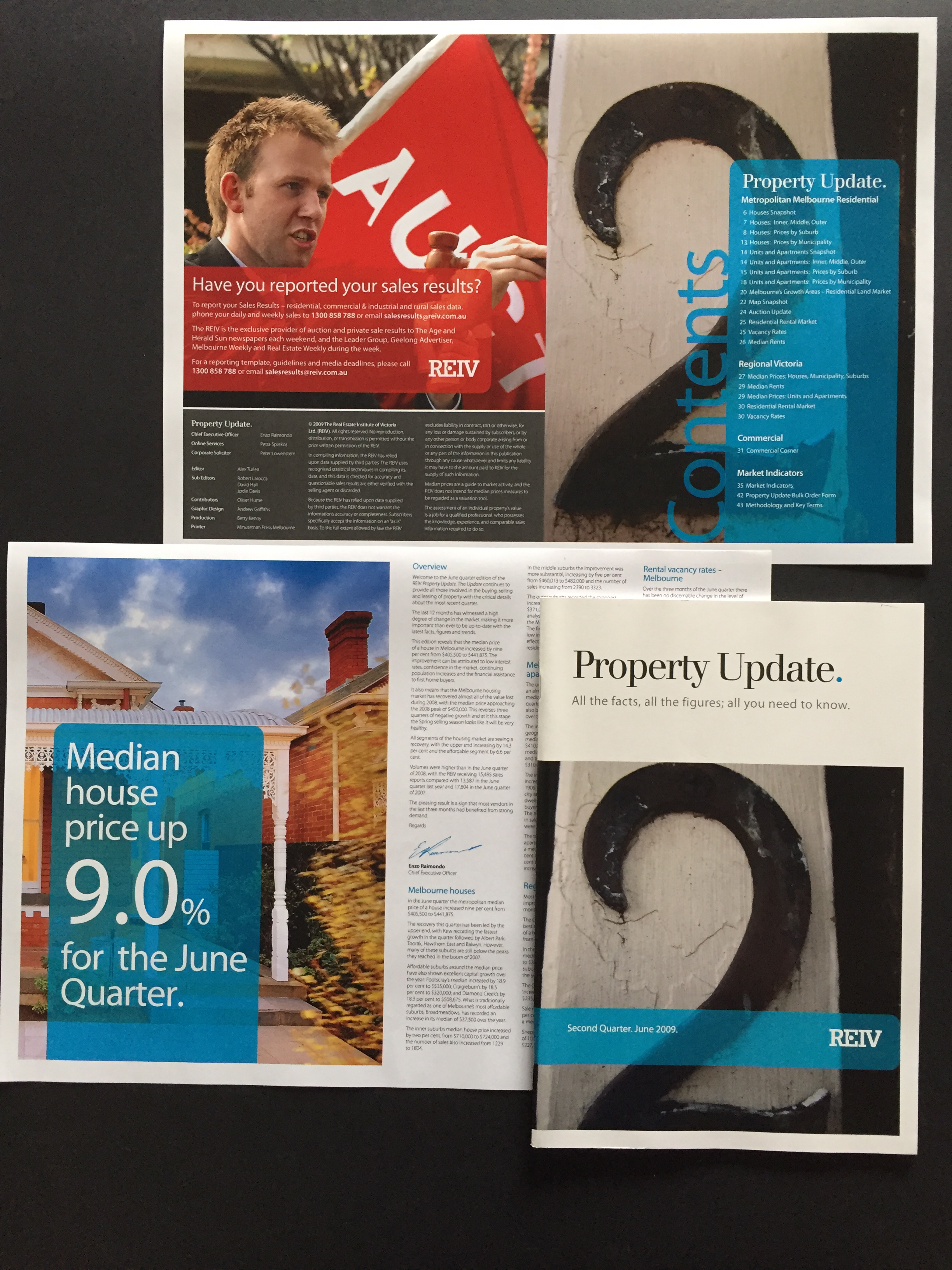 reiv – 2 magazines design